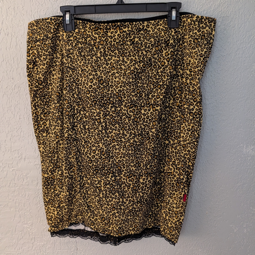 Tripp NYC Tan Cream Midi Pencil Skirt Night Out